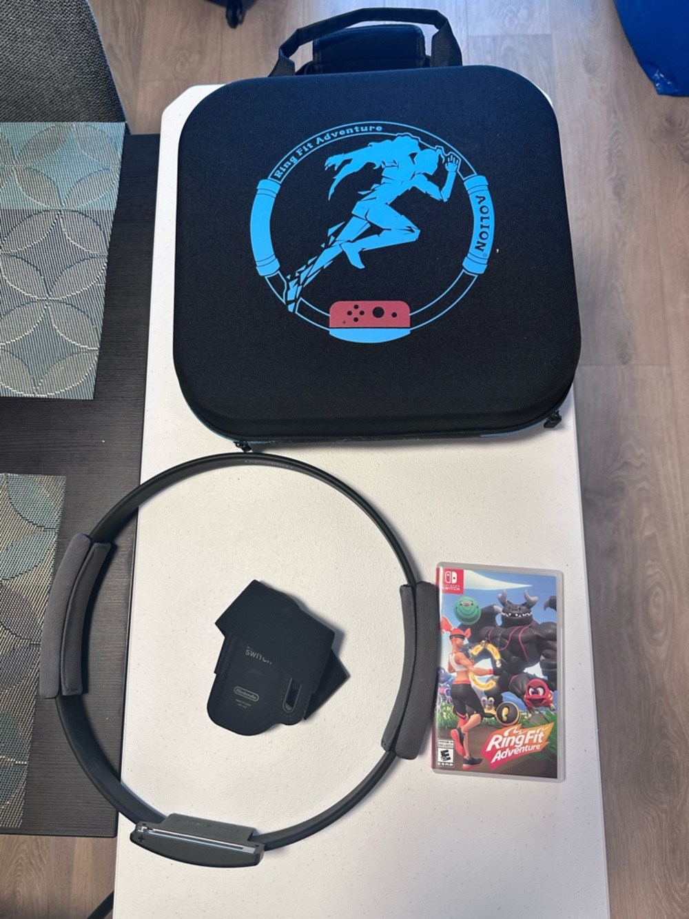 Switch RING FIT Complete Set (Ring fit + game + Travel Case)